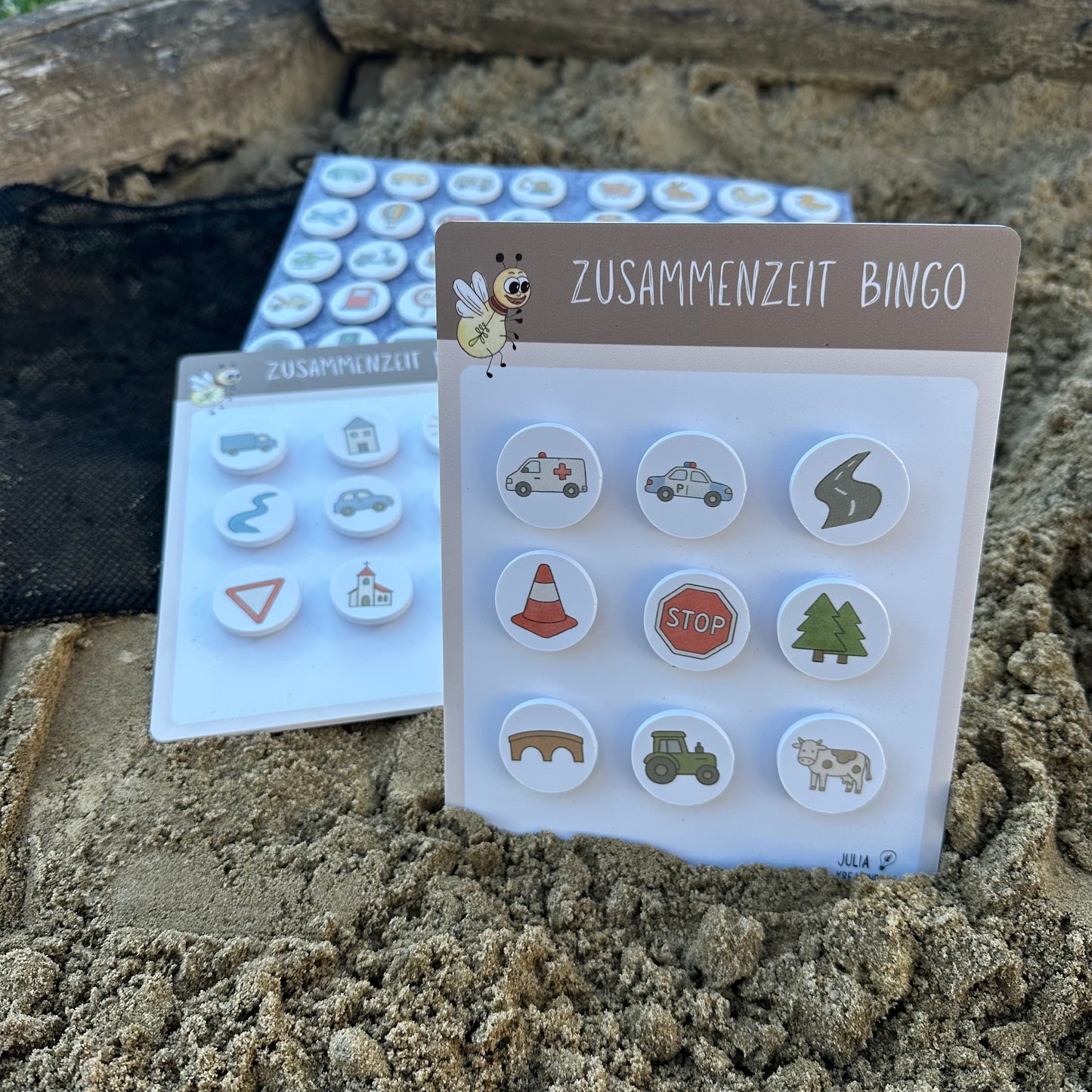 Materialpaket: Zusammenzeit Bingo