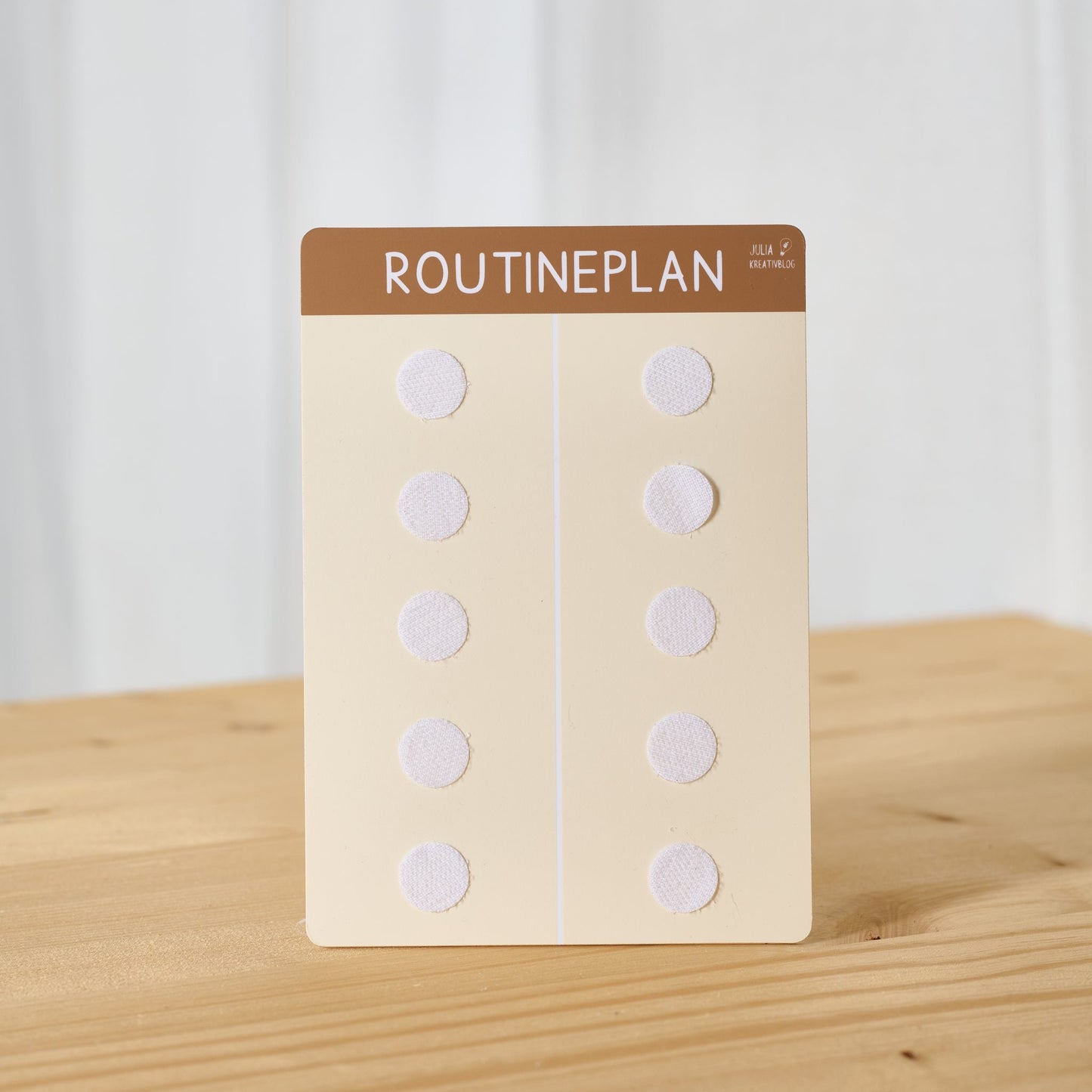 Materialpaket: Routine-Plan, montessori-inspiriert