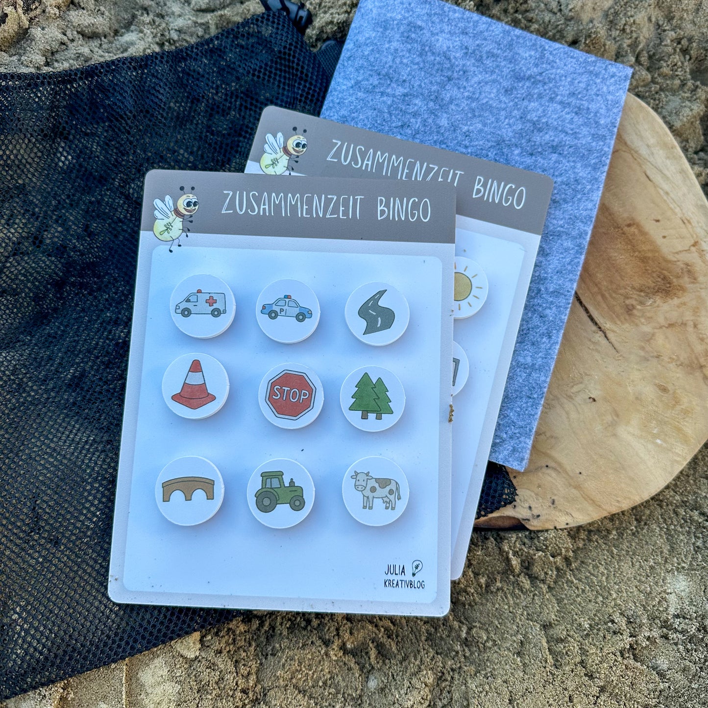 Materialpaket: Zusammenzeit Bingo