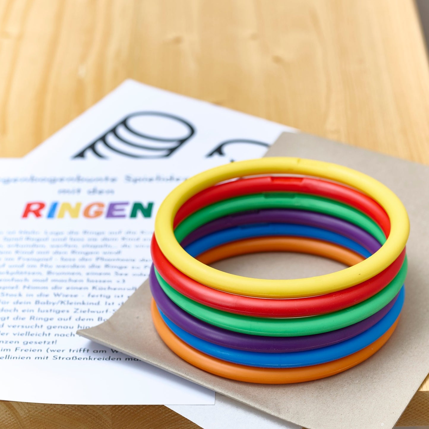 6 Ringe mit Spiel- und Umsetzungsideen