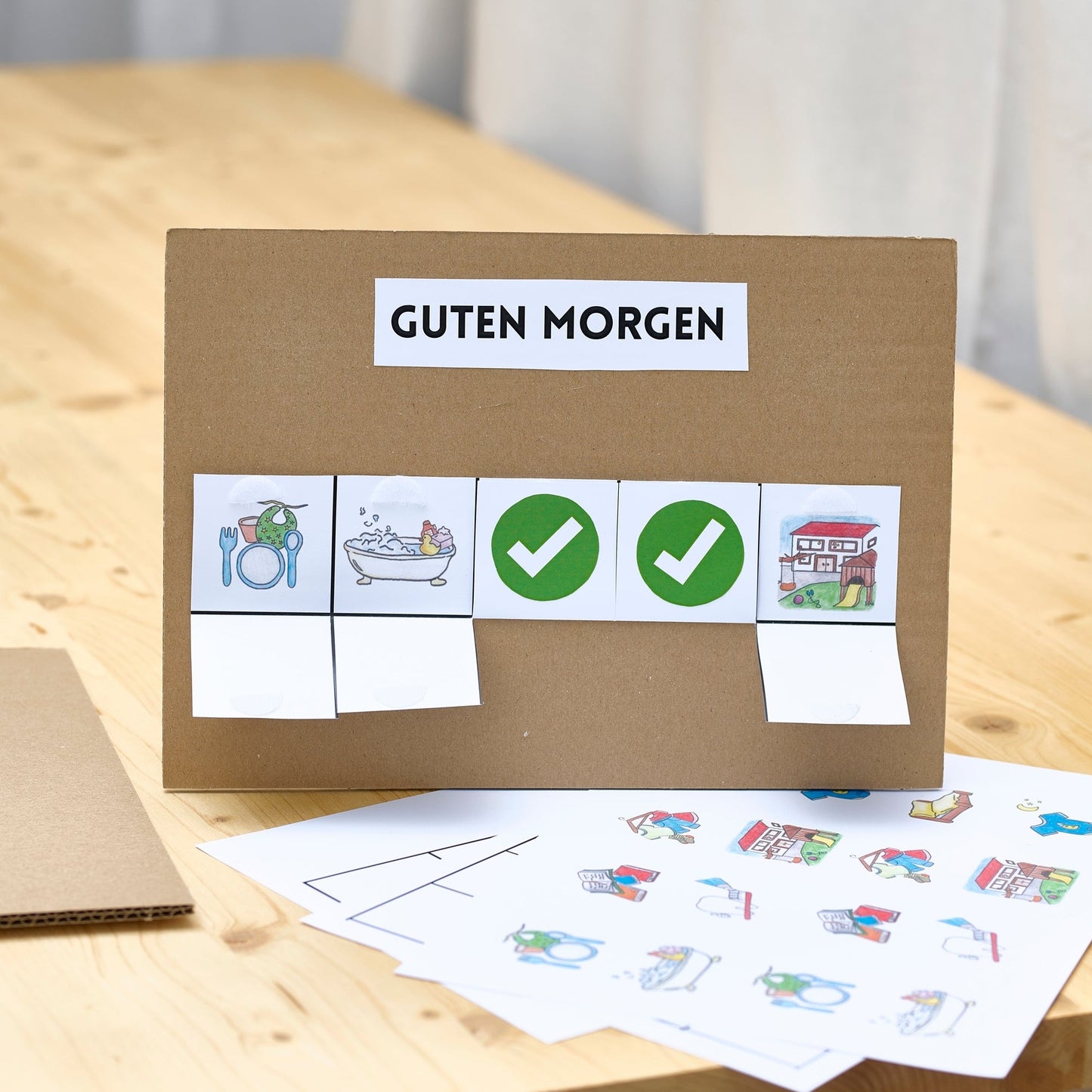 Materialpaket: Morgen- und Abendroutine
