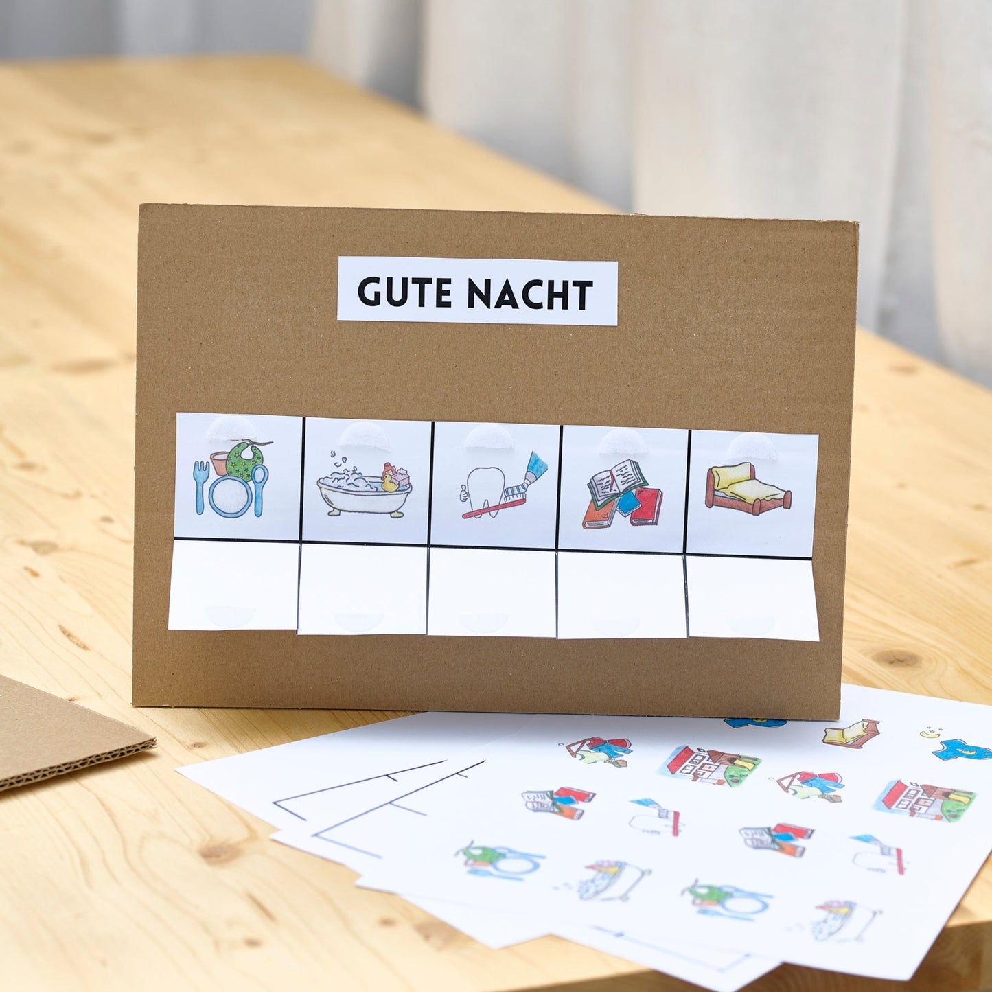 Materialpaket: Morgen- und Abendroutine