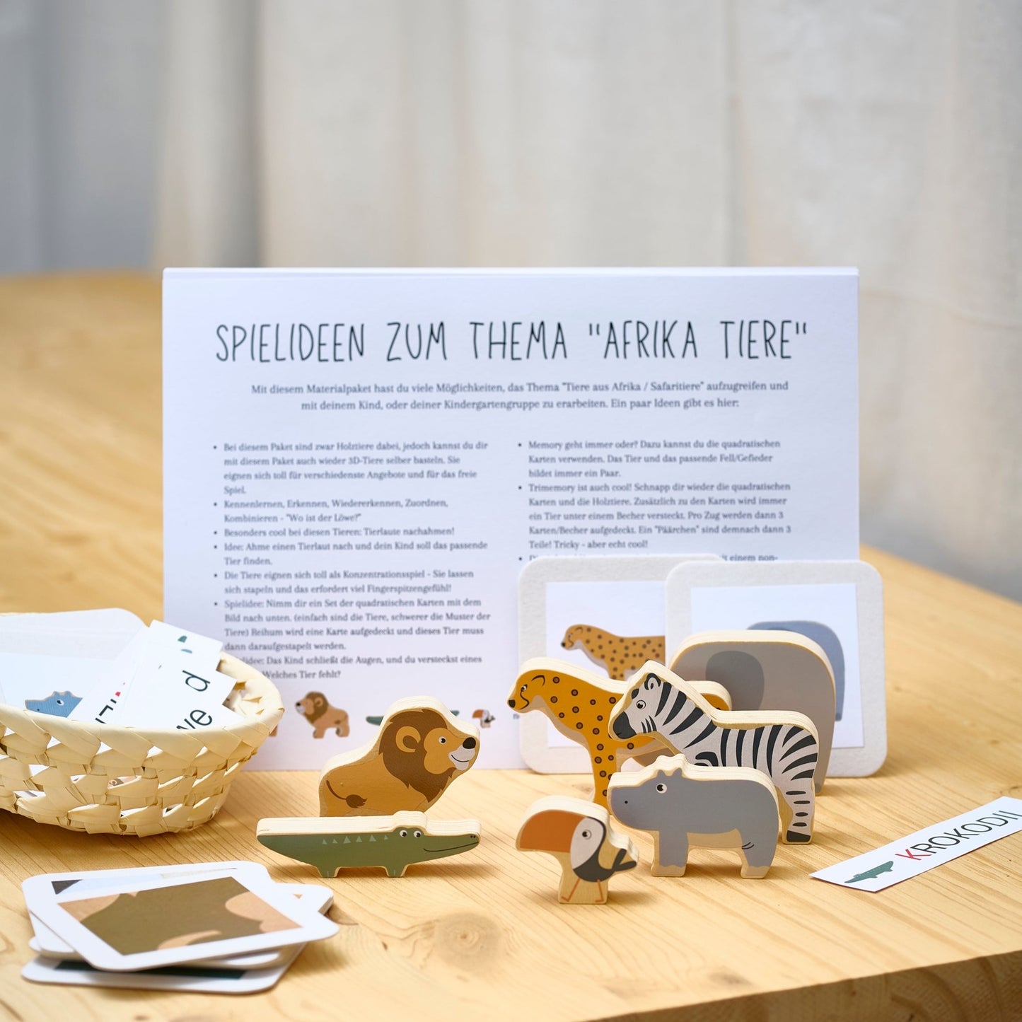 Materialpaket: Safari - verschiedene Varianten