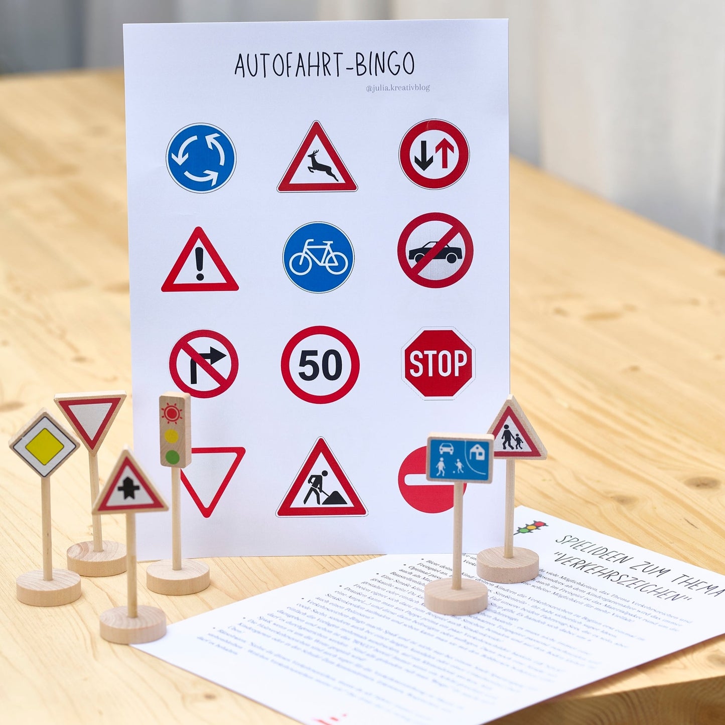 Materialpaket: Verkehrszeichen
