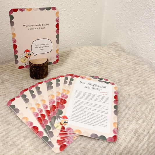 Adventskalender für mehr Zusammenzeit inkl Holzauftsteller