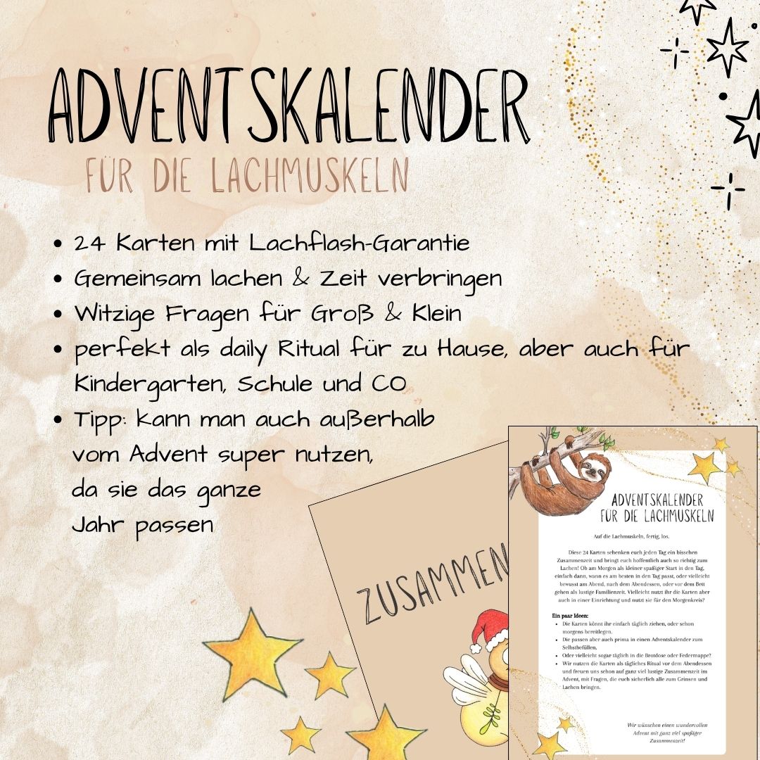 Adventskalender für die Lachmuskeln