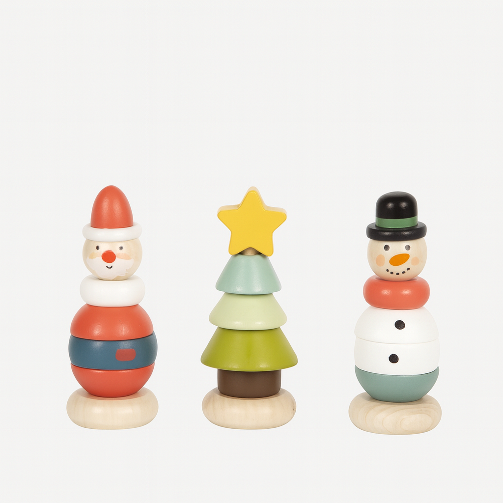 weihnachtliche Stapelfigur