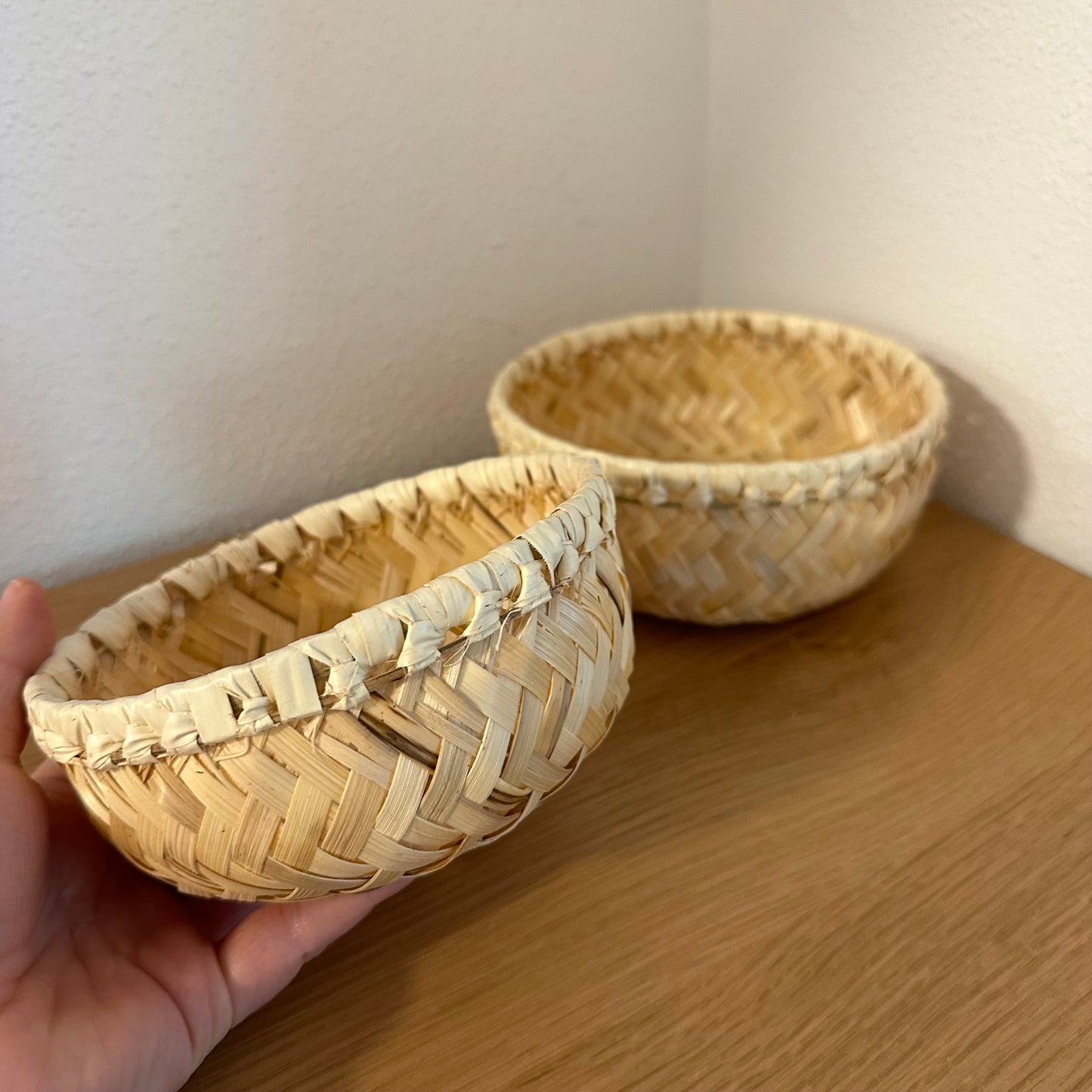 Praktisches 2er Körbchen-Set