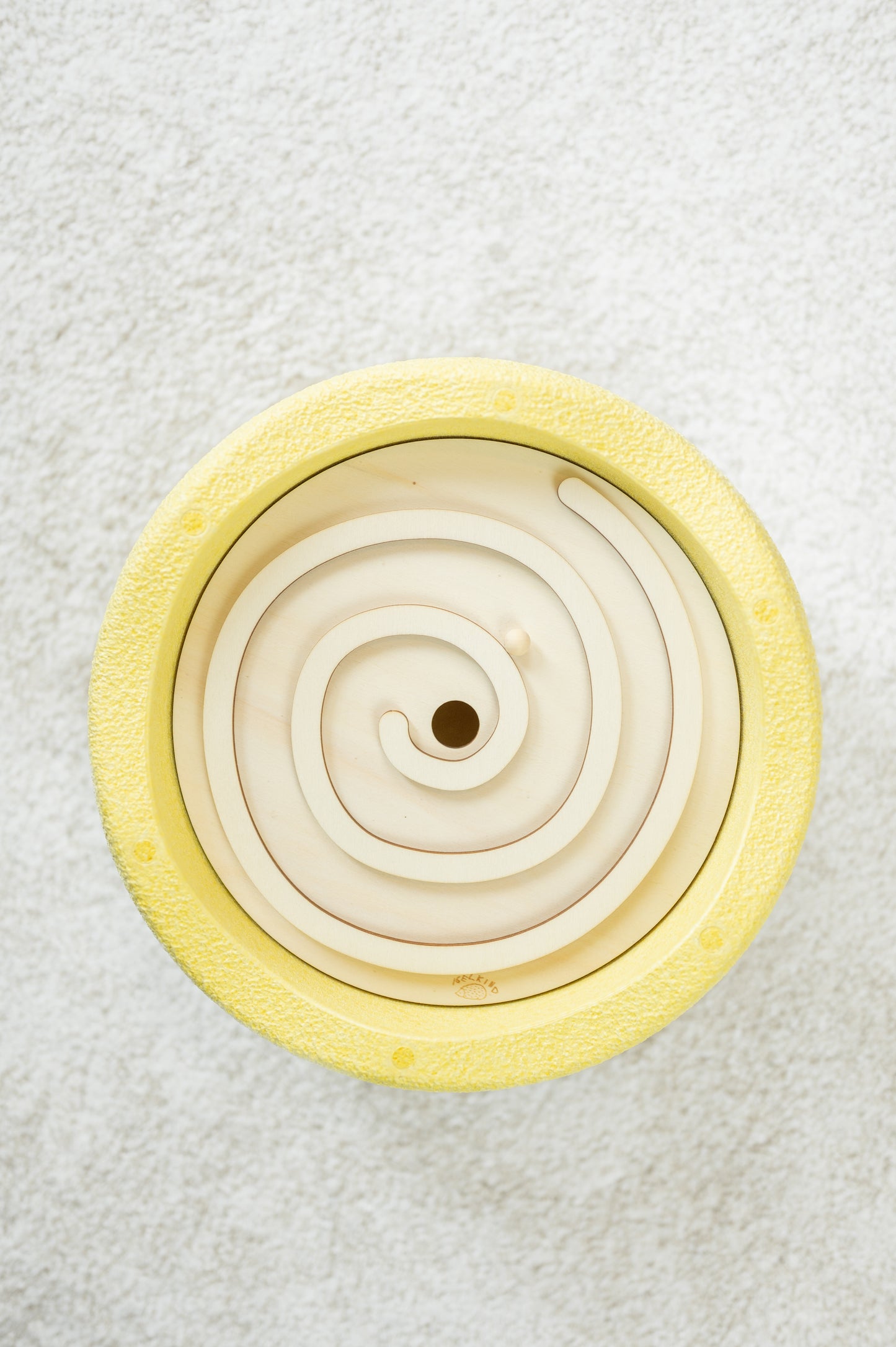 Spiralenplatte für Stapelsteine