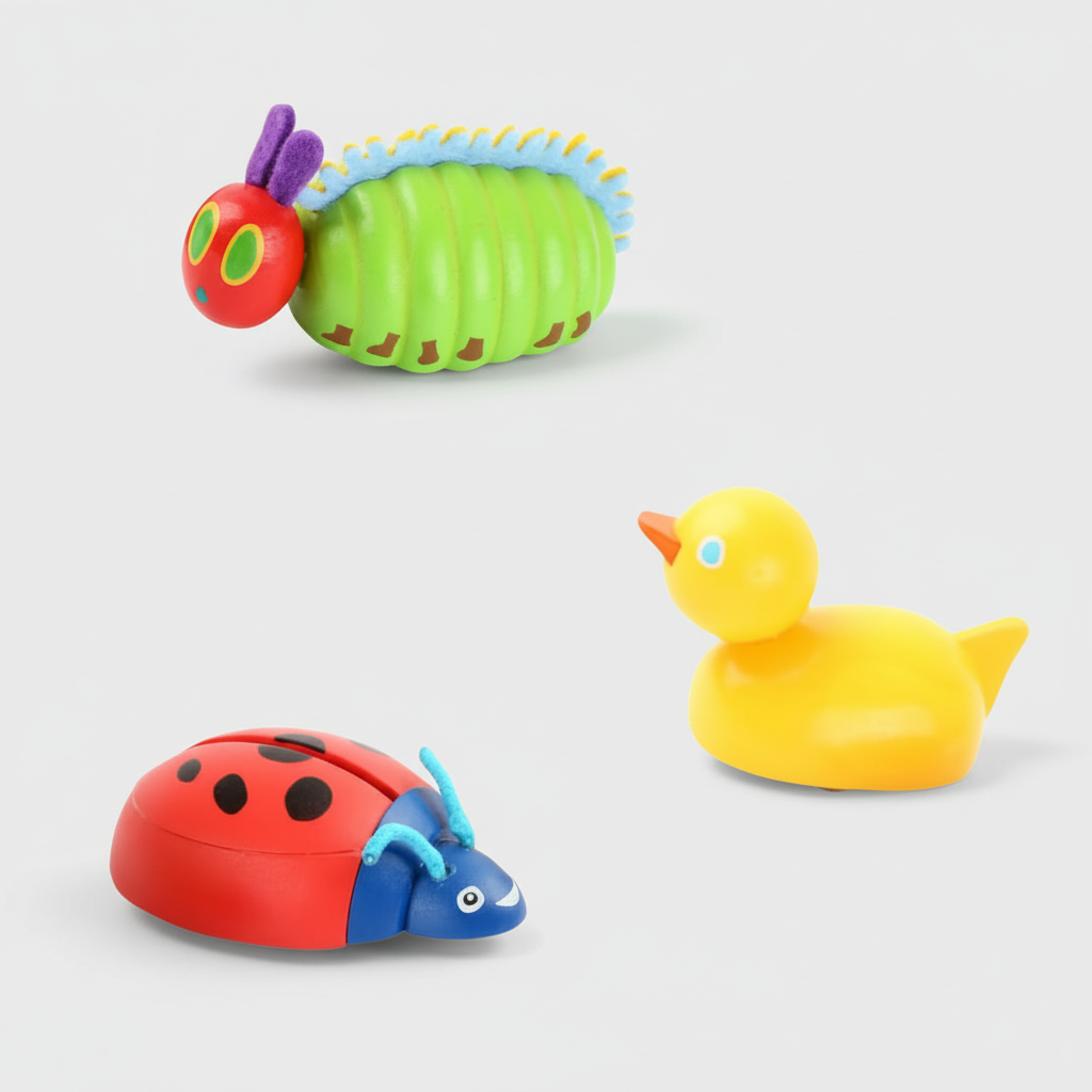 Frühlingshafte Rückziehtiere