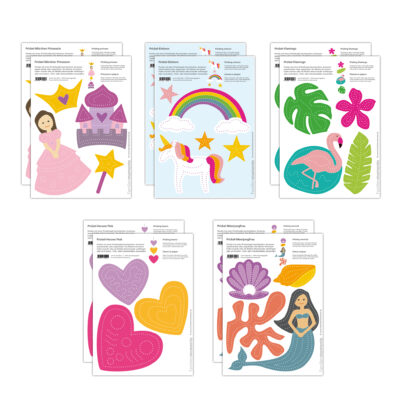 Prickelkartenset - Träumerei solo