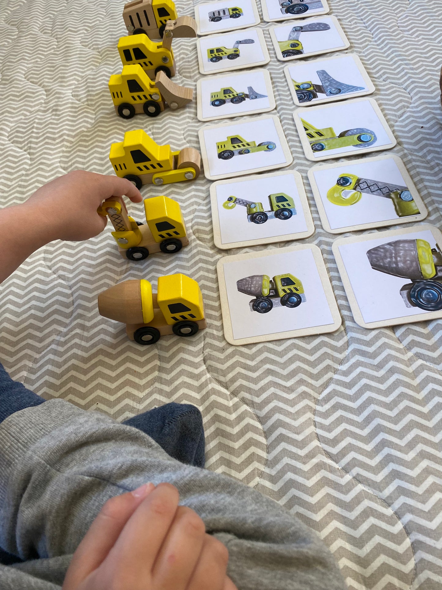 Materialpaket: Fahrzeuge Baustelle - kunterbuntes Paket für kleine Baustellen-Fans