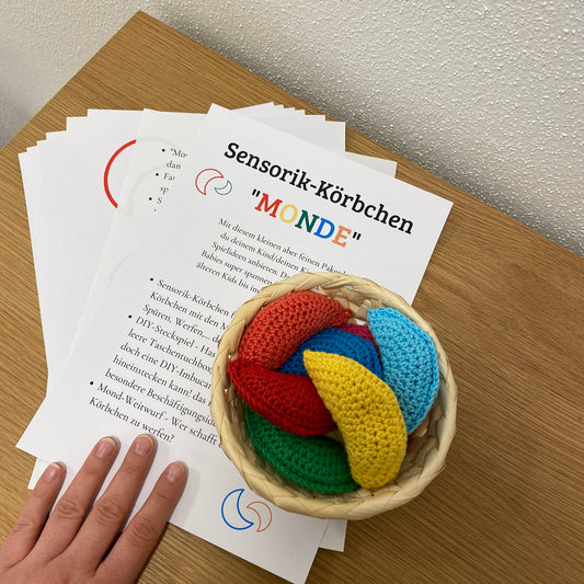 „Monde“ Sensorik-Körbchen - großes Spielideen-Paket
