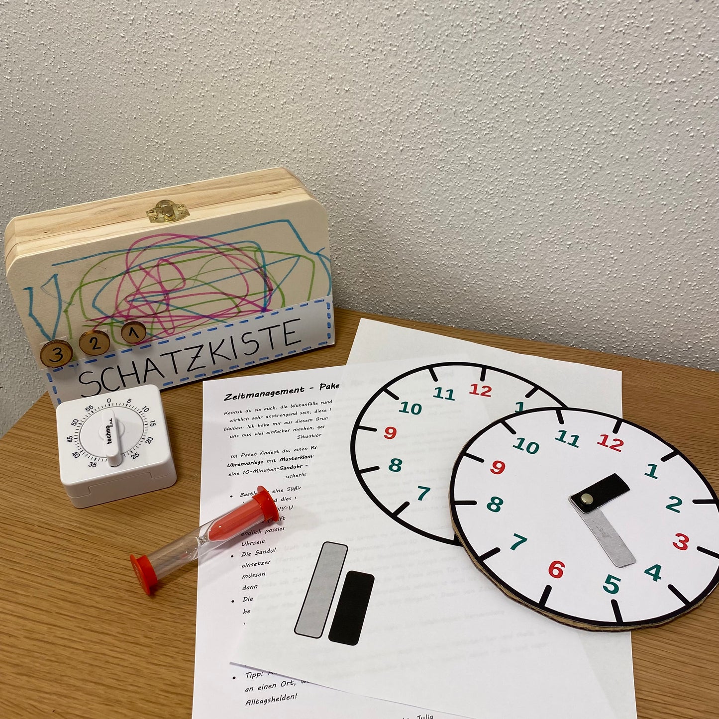 Materialpaket: Zeitmanagement - verschiedene Varianten