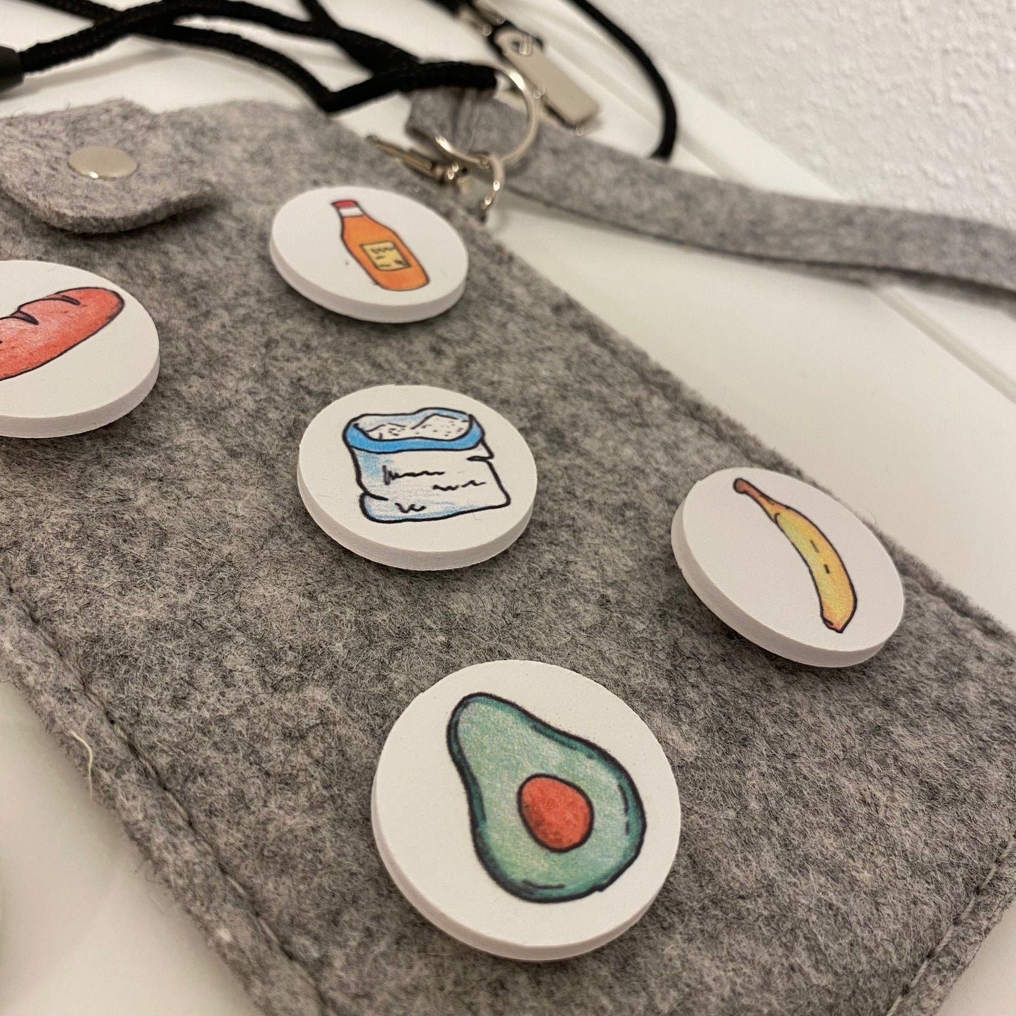 Materialpaket: Familien-Einkaufsliste, montessori-inspiriert