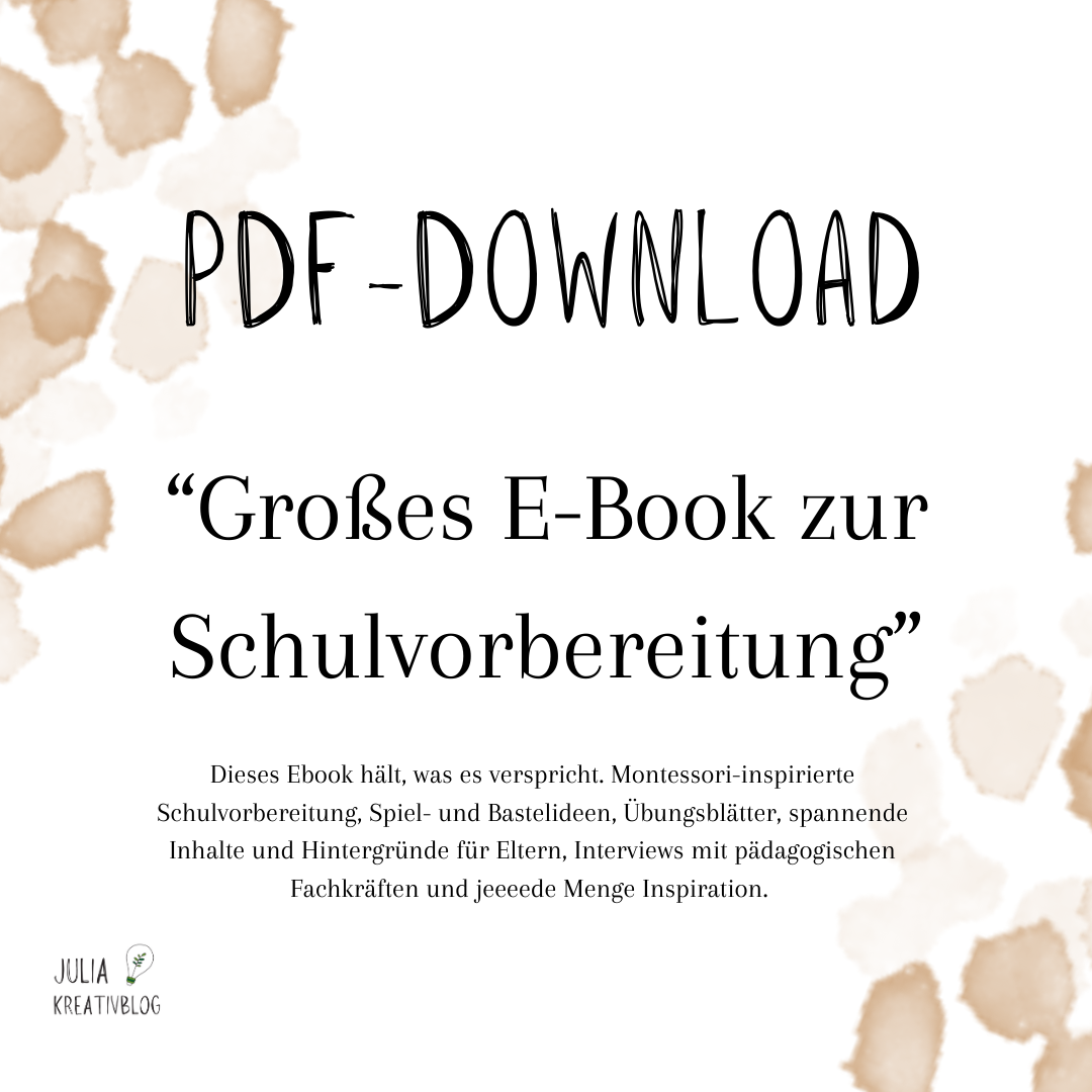 Ebook: „Großes E-Book zur Schulvorbereitung“