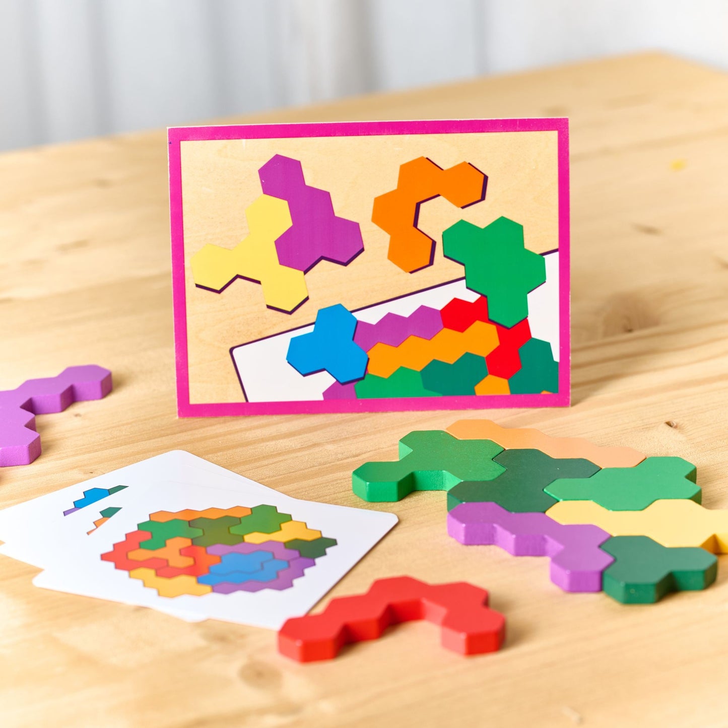 Materialpaket: Montessori inspiriertes Logik-Puzzle