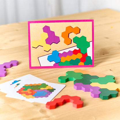 Materialpaket: Montessori inspiriertes Logik-Puzzle