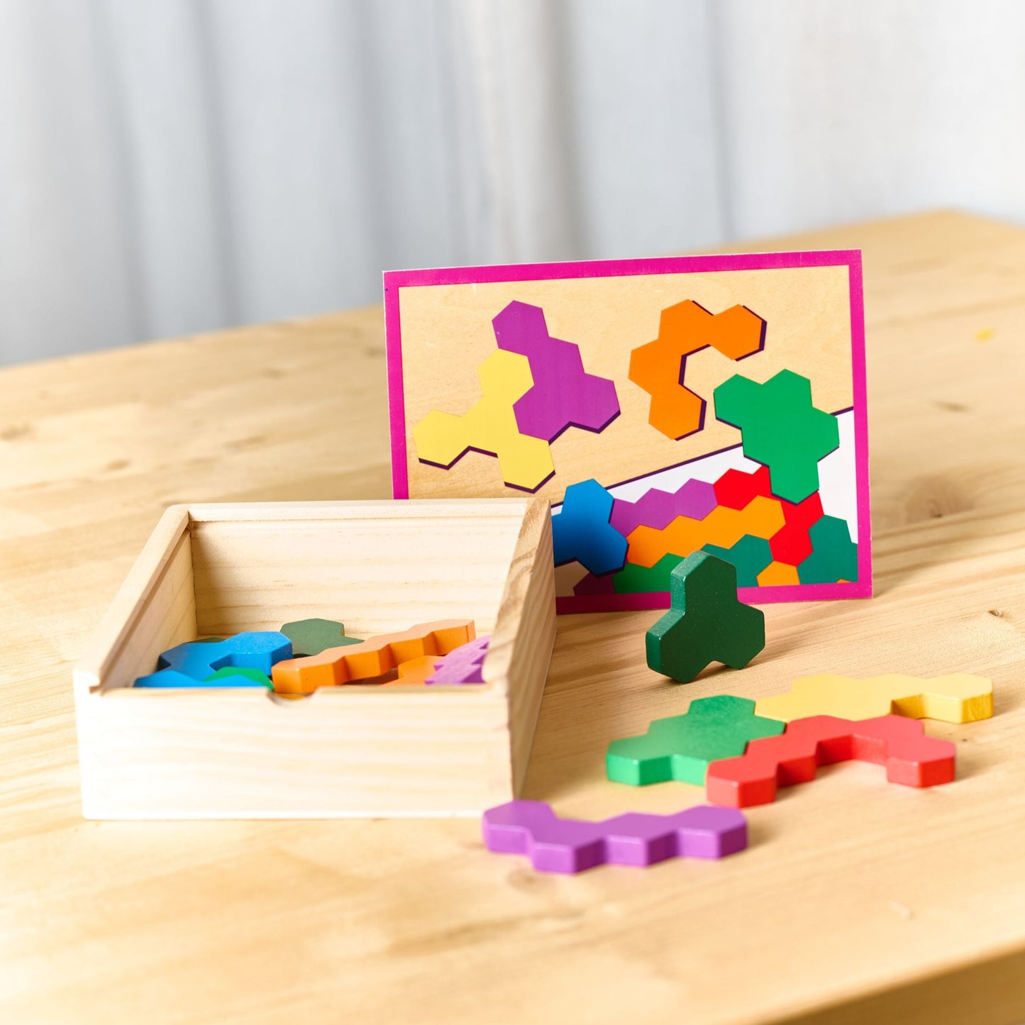 Materialpaket: Montessori inspiriertes Logik-Puzzle