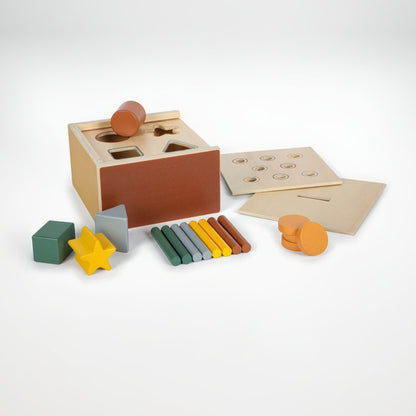 Steckspiel, montessori-inspiriert