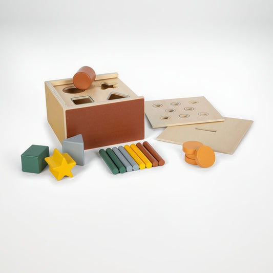 Steckspiel, montessori-inspiriert