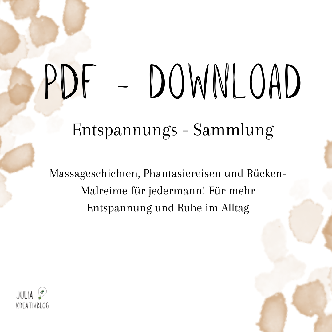 PDF: Entspannungs-Sammlung zum Genießen