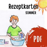 PDF: Rezeptkarten "Sommer"