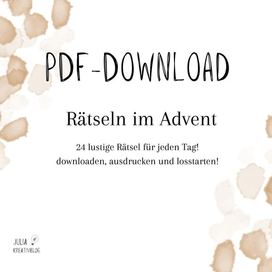 PDF: Rätseln im Advent