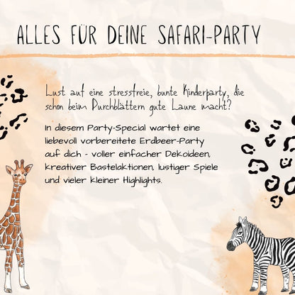 PDF: Alles für eure Safari-Party