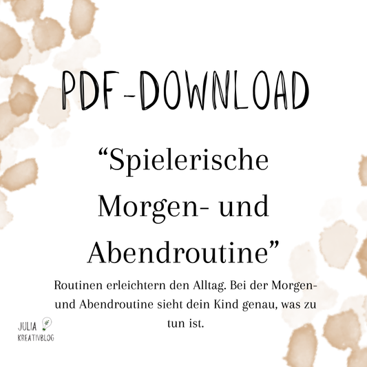 PDF: Spielerische Morgen- und Abendroutine