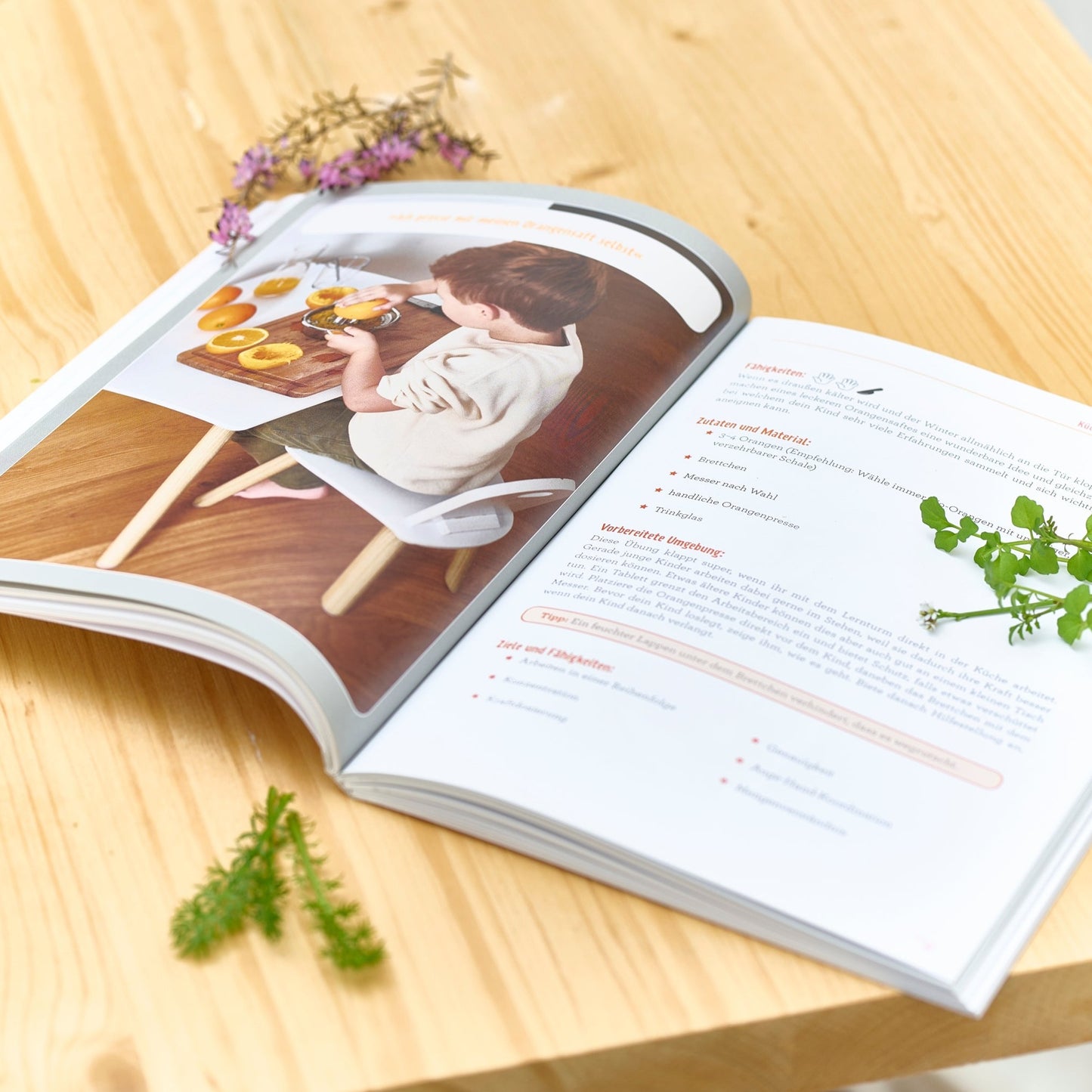 Mein Buch:  "Montessori-Ideen für die Küche, Kochen mit Kindern", Julia Peneder