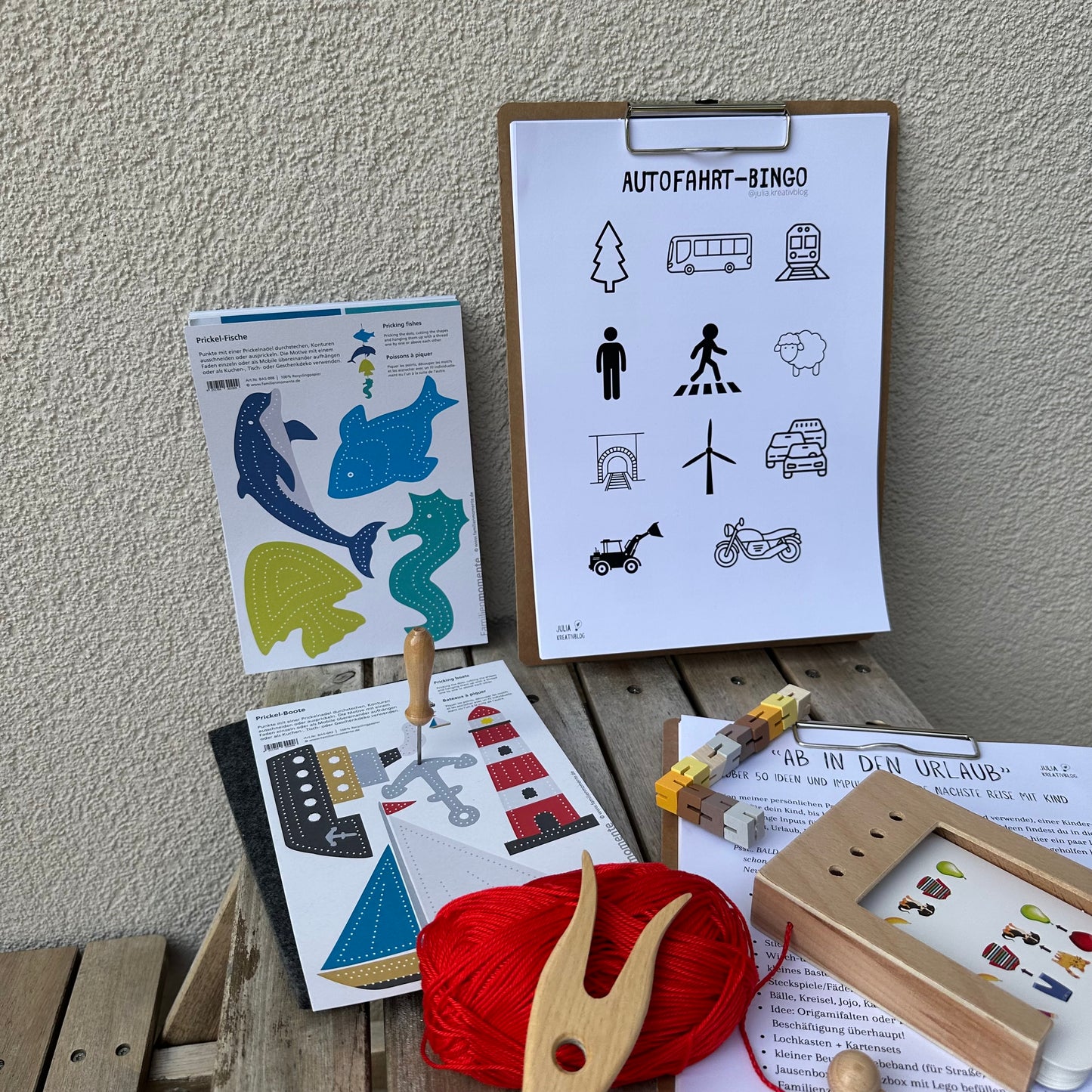 Materialpaket: Ab in den Urlaub - Schulkind