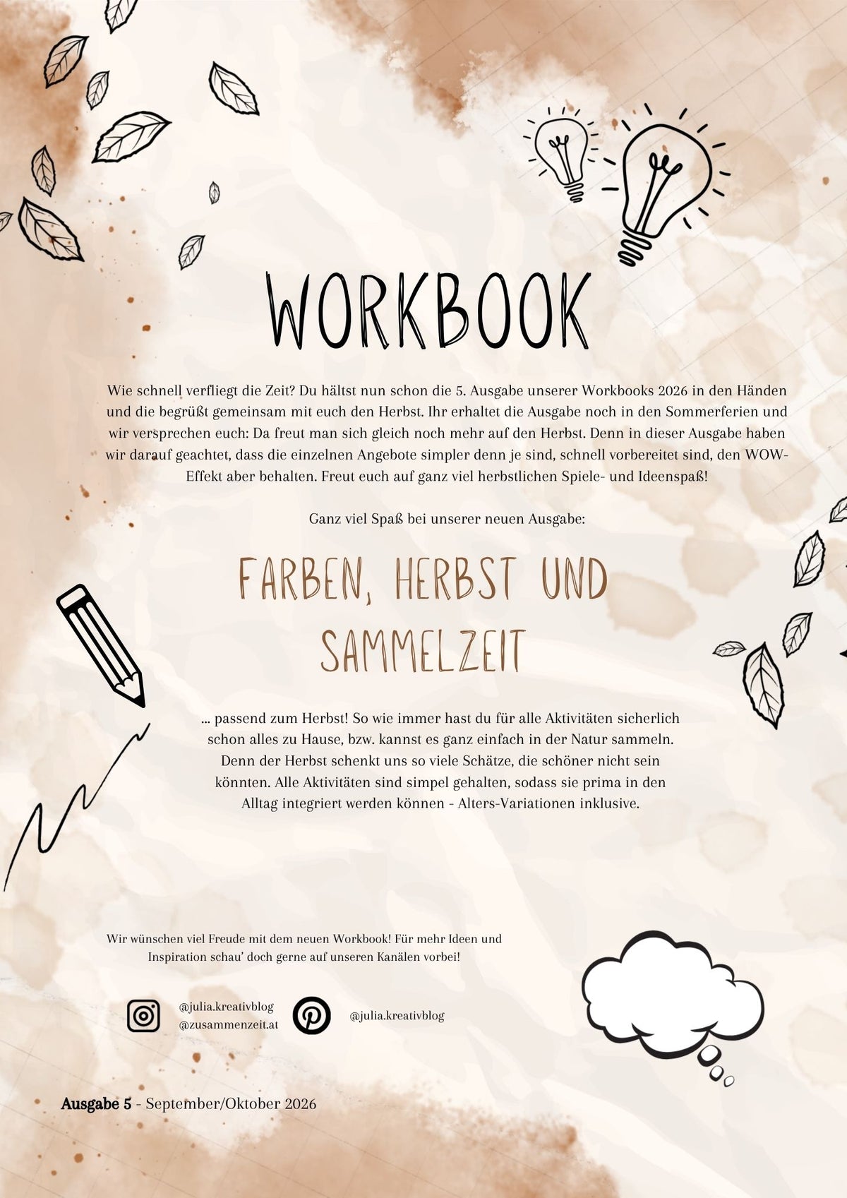 WORKBOOK: Aktuellste Ausgabe