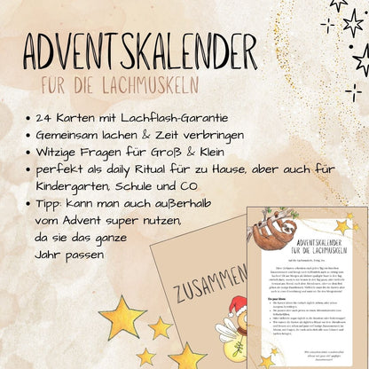 Adventskalender für die Lachmuskeln