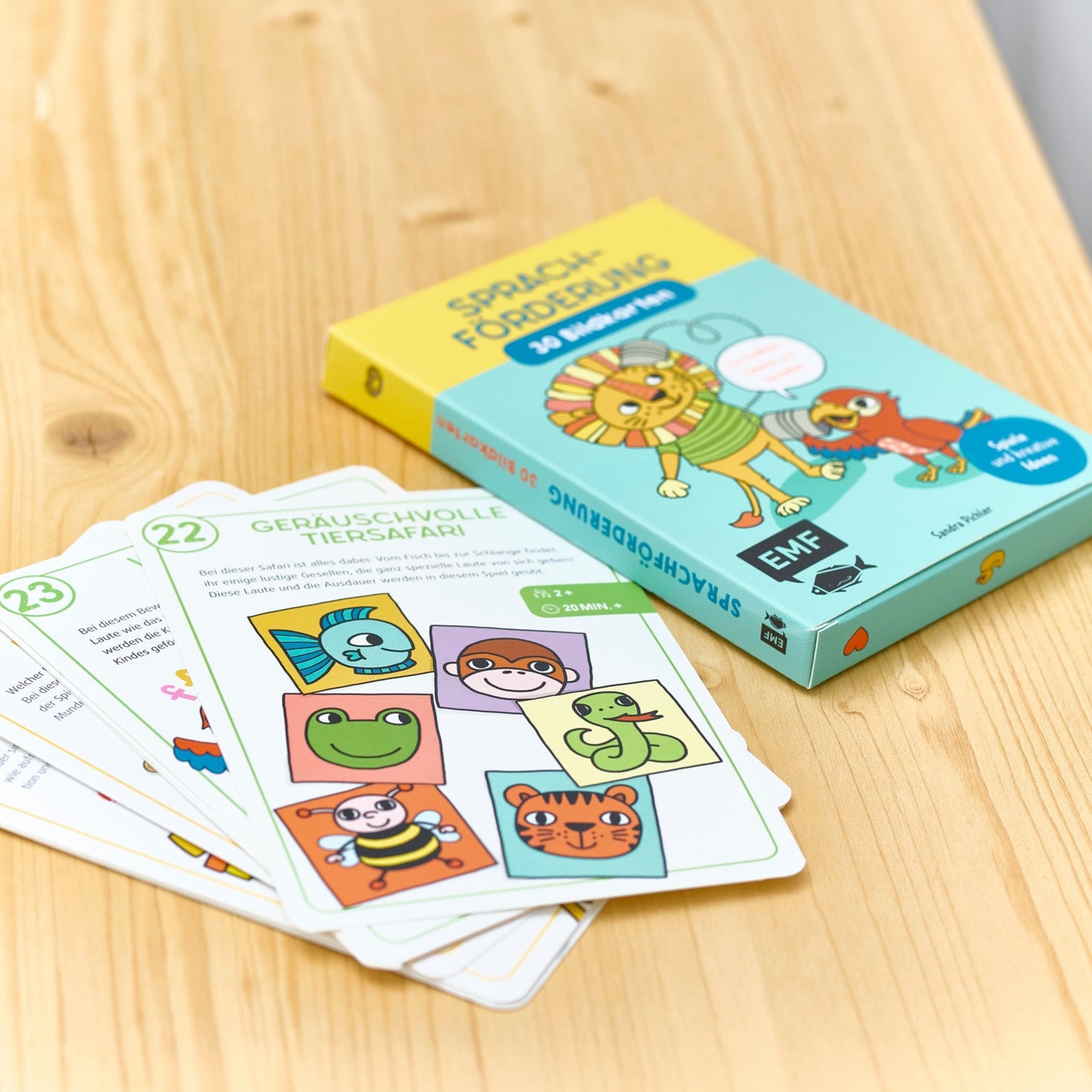 Sprachförderung: 30 Karten mit Spiel- und Umsetzungsideen