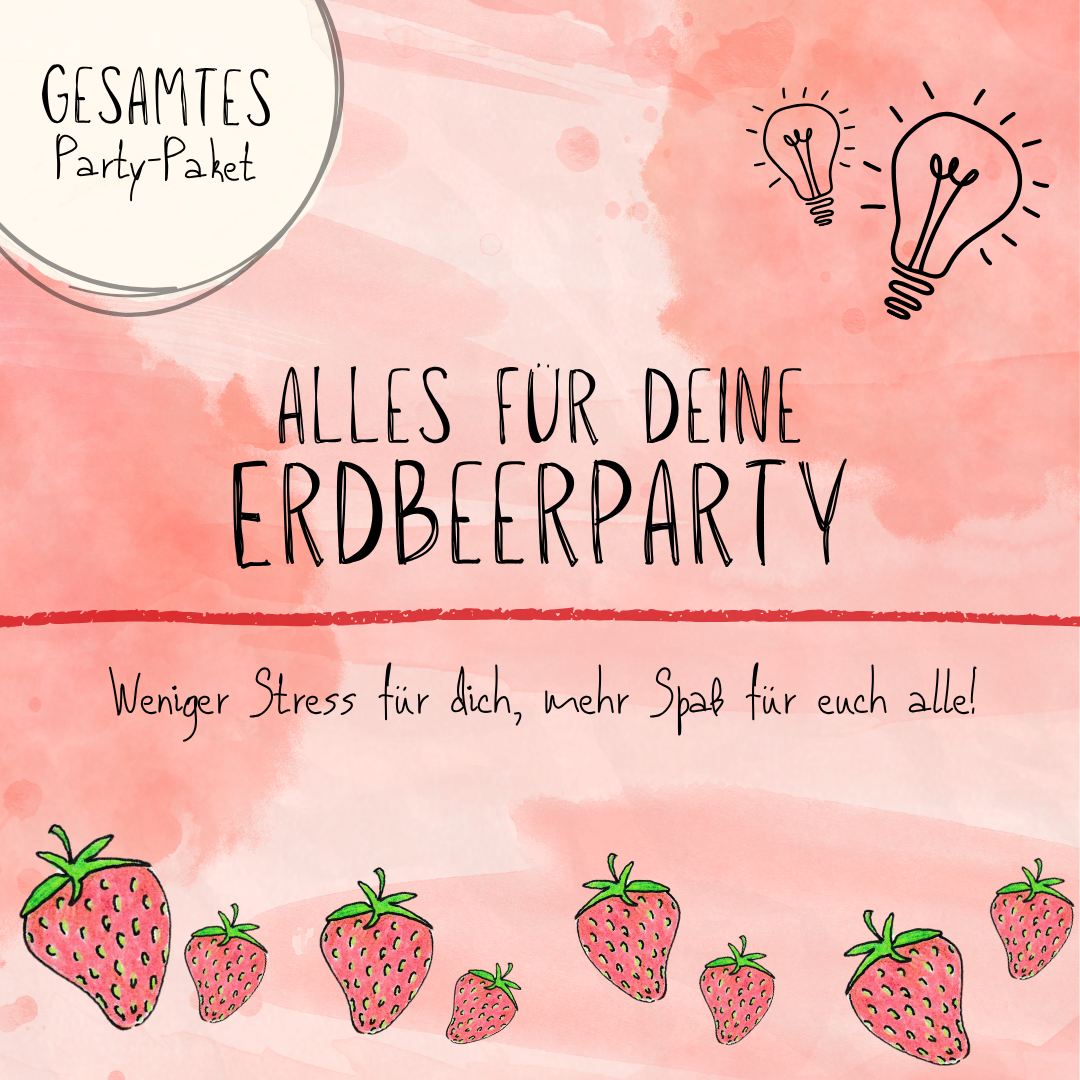 PDF: Alles für eure Erdbeerparty