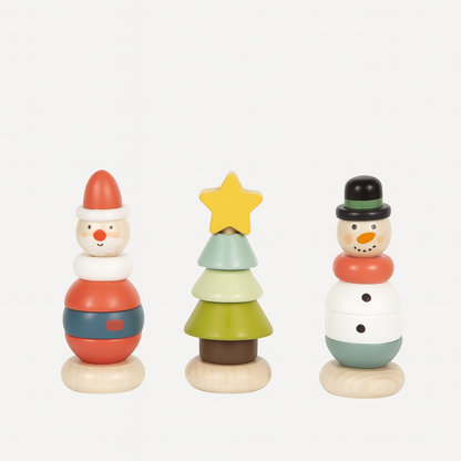 weihnachtliche Stapelfigur