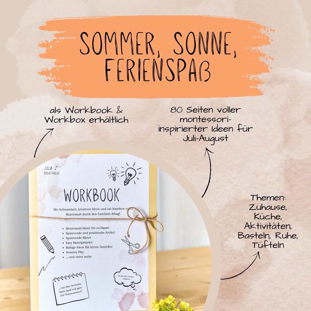 Workbook "Sommer, Sonne, Ferienspaß" - Ausgabe 4 (2025) - verschiedene Varianten