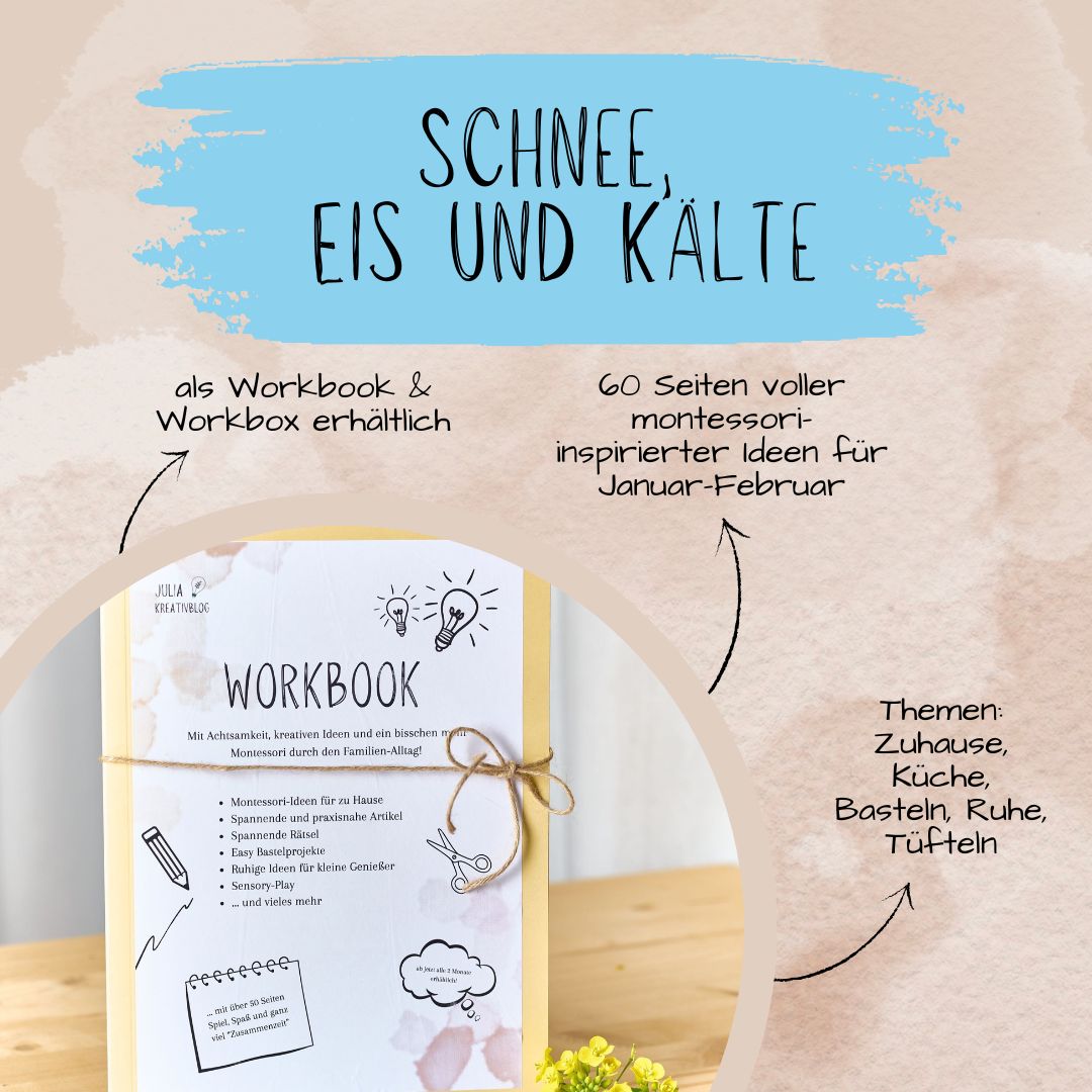 Workbook "Schnee, Eis und Kälte" - Ausgabe 1 (2025) - verschiedene Varianten