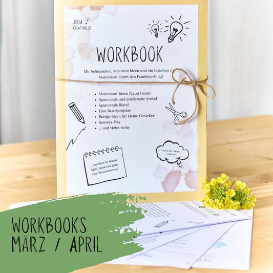 Workbooks März/April - verschiedene Varianten