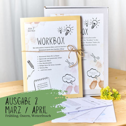 Workbook "Frühling, Ostern und Wetterfrosch" - Ausgabe 2 (2025) - verschiedene Varianten