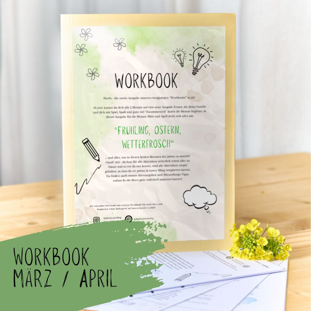 Workbooks März/April - verschiedene Varianten