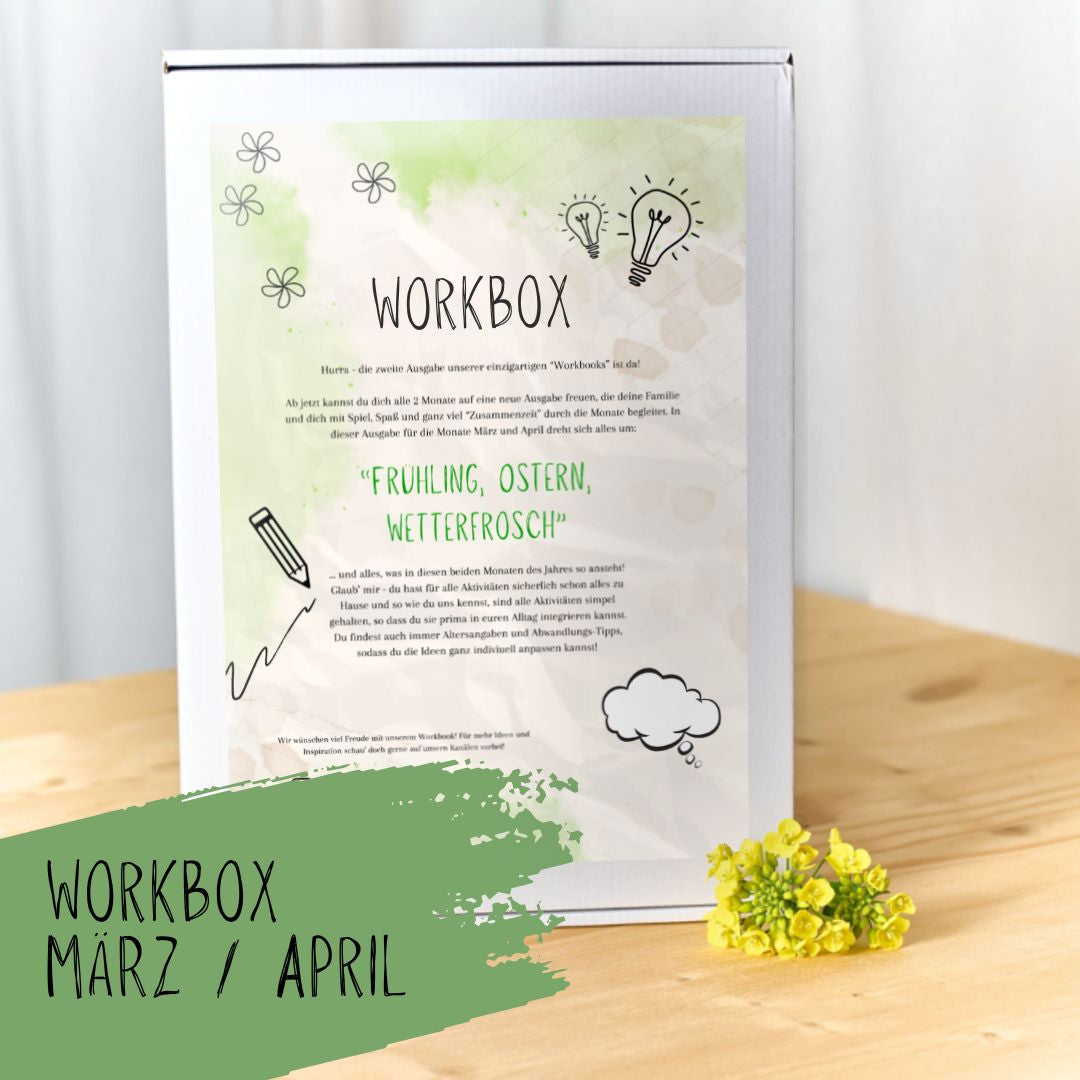 Workbooks März/April - verschiedene Varianten