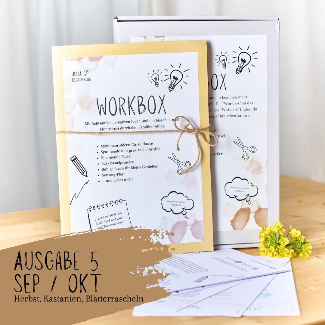 Workbook "Herbst, Kastanien, Blätterrascheln" - Ausgabe 5 (2025) - verschiedene Varianten