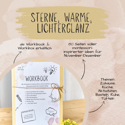 Workbook "Sterne, Wärme, Lichterglanz" - Ausgabe 6 (2025) - verschiedene Varianten
