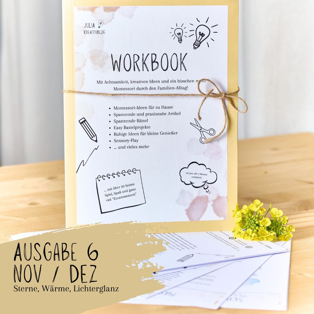 Workbook "Sterne, Wärme, Lichterglanz" - Ausgabe 6 (2025) - verschiedene Varianten
