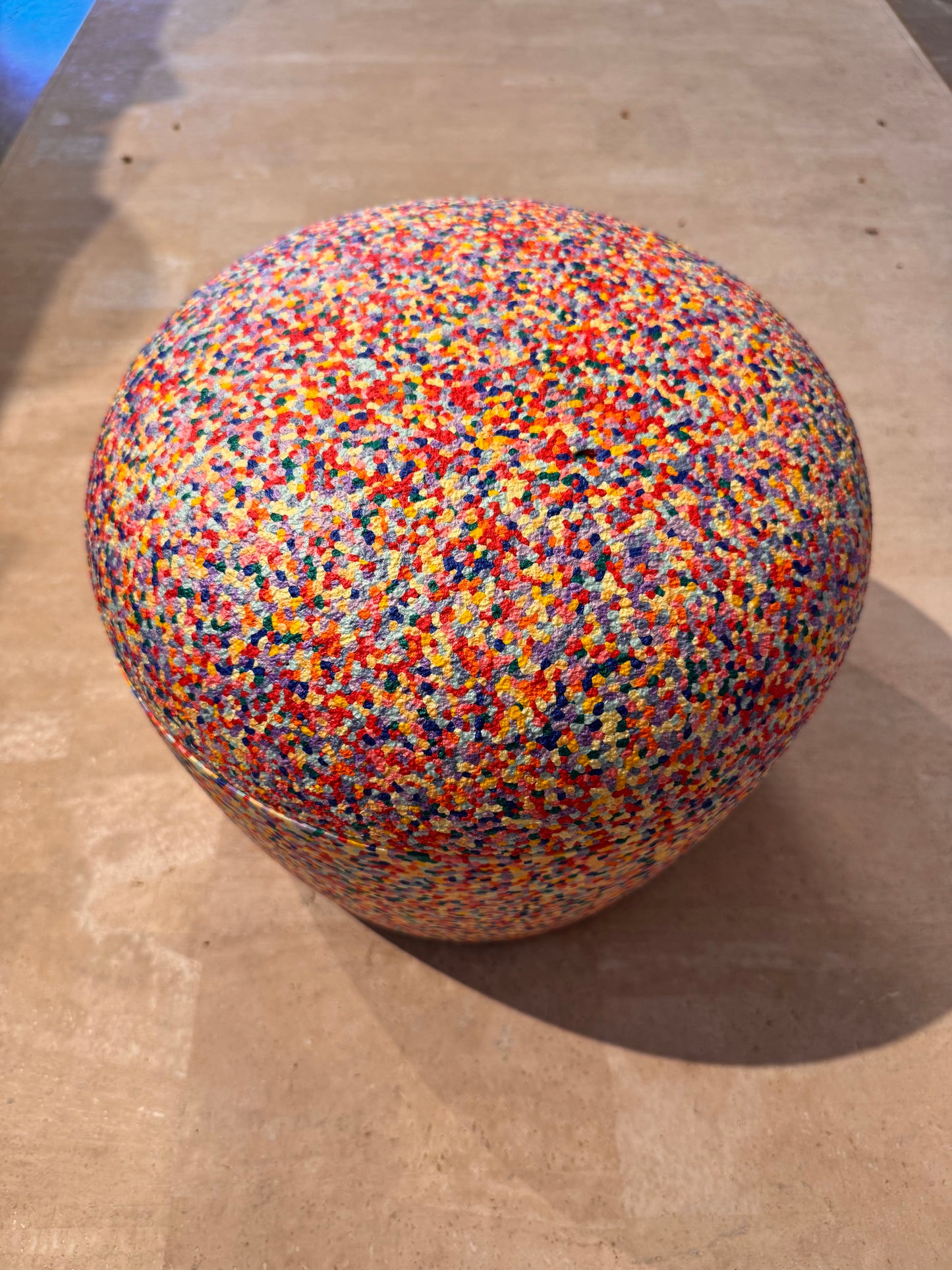 Stapelstein Base confetti Ausstellungsstück