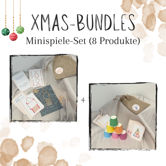 Xmas-Bundle: Minispiele-Set (8 Produkte)