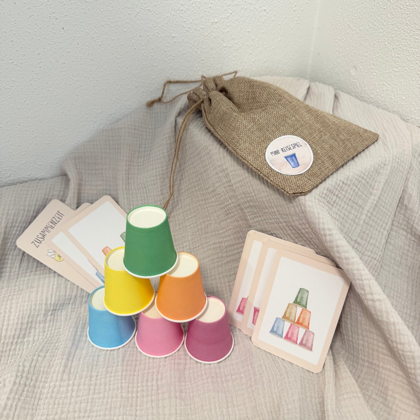 Zusammenzeit-Minispiele: Reise-Set (verschiedene Varianten)