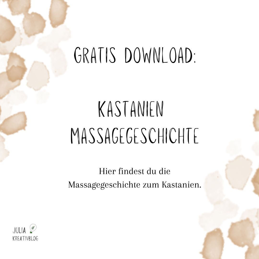 PDF: "Kastanienmassage zur Entspannung" KOSTENLOS